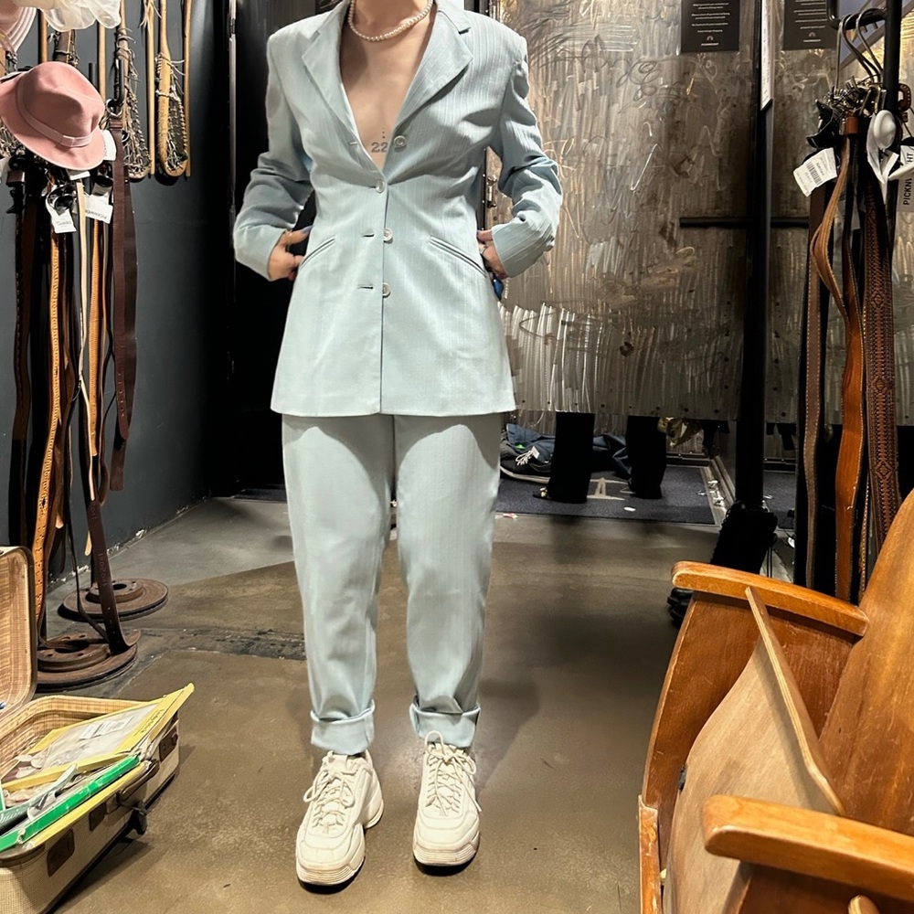 Vintage Light Blue Suit!!